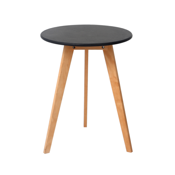 Minimalism Concrete Wood Coffee Table