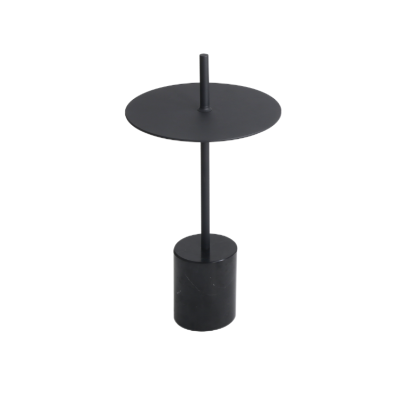 Creative Marble Cylindrical Side Table