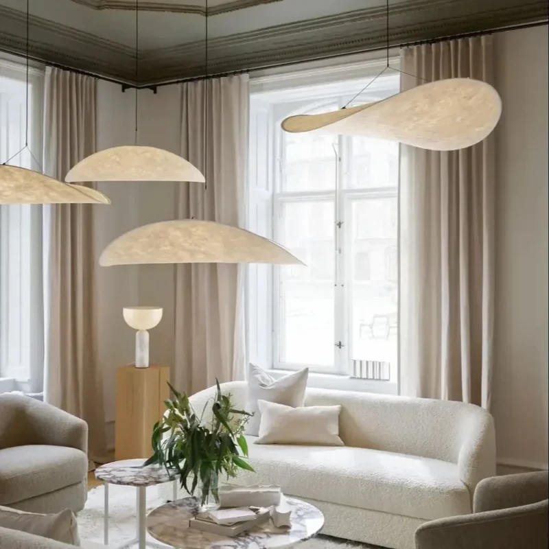 Fabric Led Potato chip Pendant Lamp Clpr8585