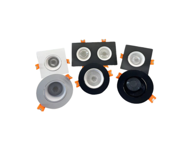 LED CUP LIGHTS Full plastic ceiling shell