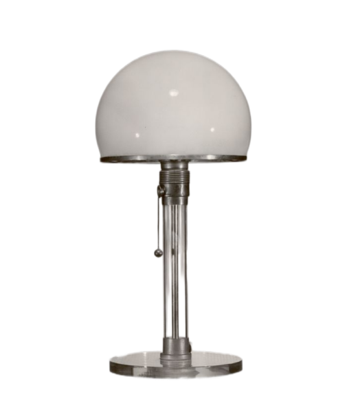Glass Carbon Steel Metal Base Table Lamp