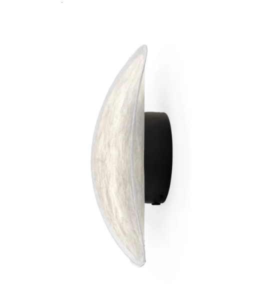 Tense White Base DuPont Paper Iron Wall Lamp