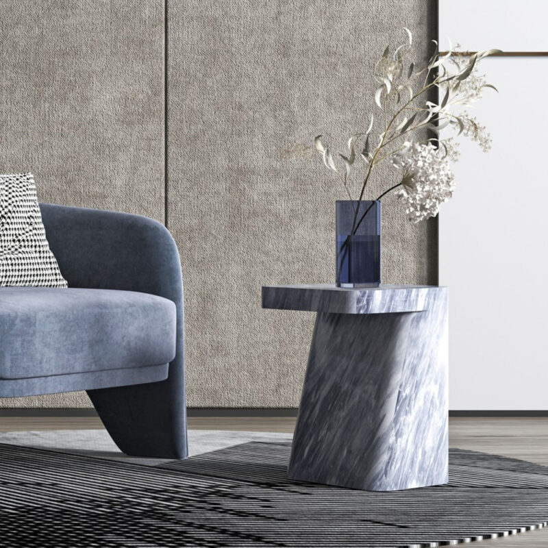Creative Rome Natural Marble Side Table