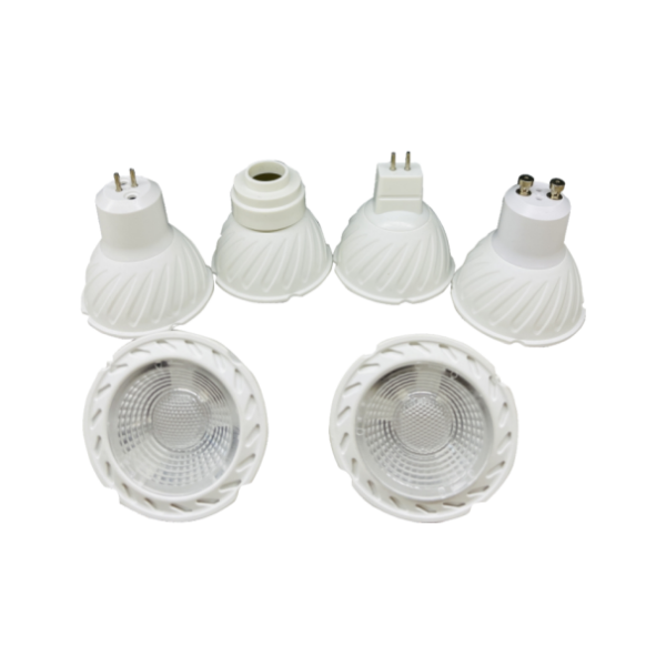 LED CUP LIGHTS PA / PBT MR16 GU5.3 GU10 E27 P16