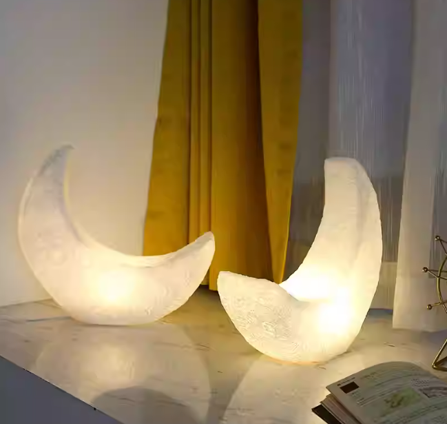 Creative Atmosphere Night Light Moon Table Lamp
