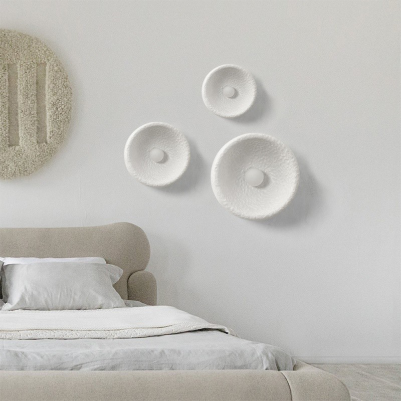 Modern Fiberglass Wall Lamp Small Medium Large