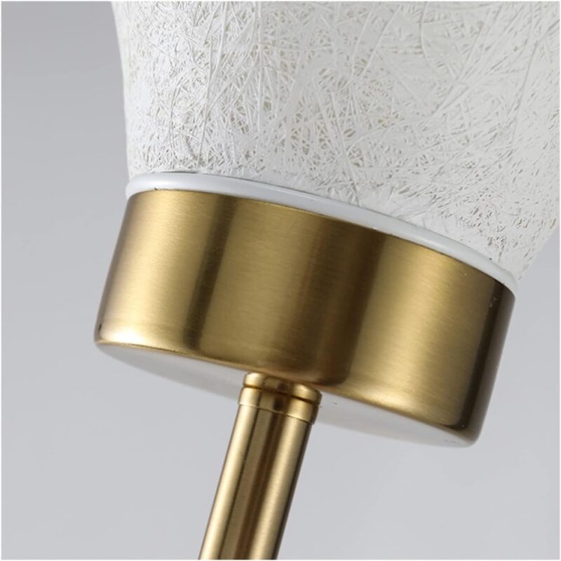 Modern Mountain Peak Resin Floor Lamp Brown