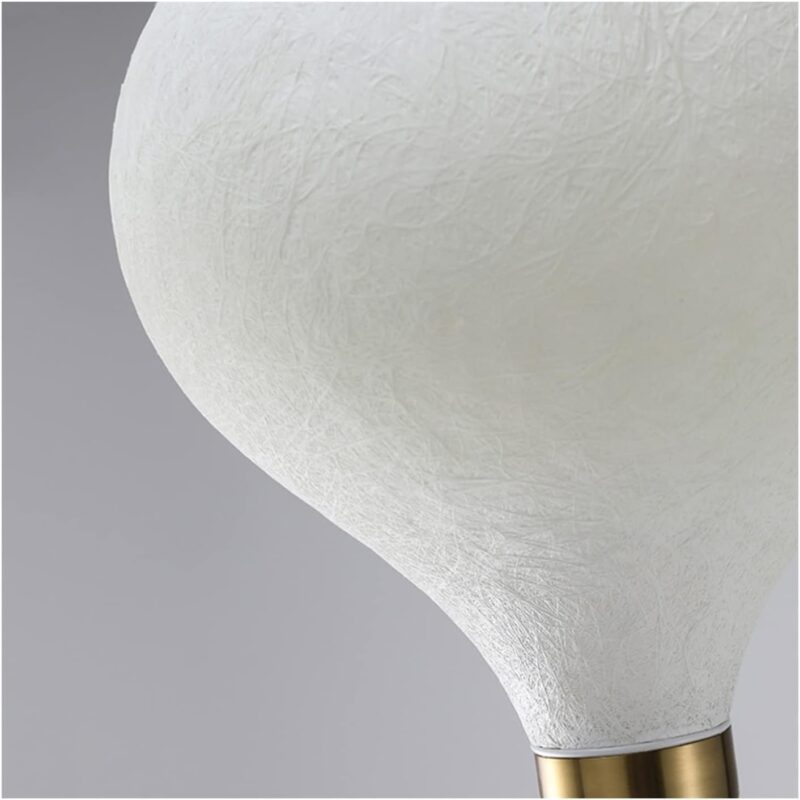 Modern Mountain Peak Resin Floor Lamp Brown