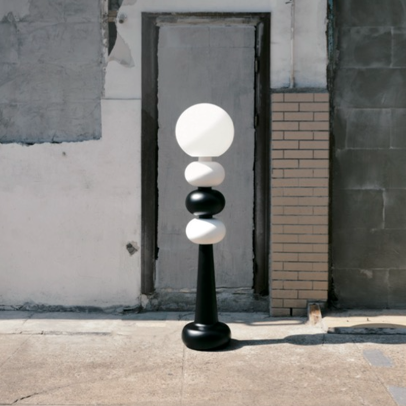 Vintage Totem Decorative Resin Acrylic Floor Lamp