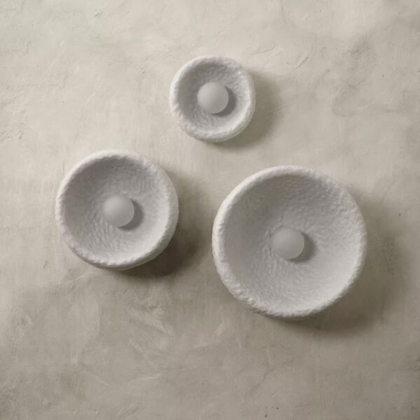 Modern Fiberglass Wall Lamp Small Medium Large
