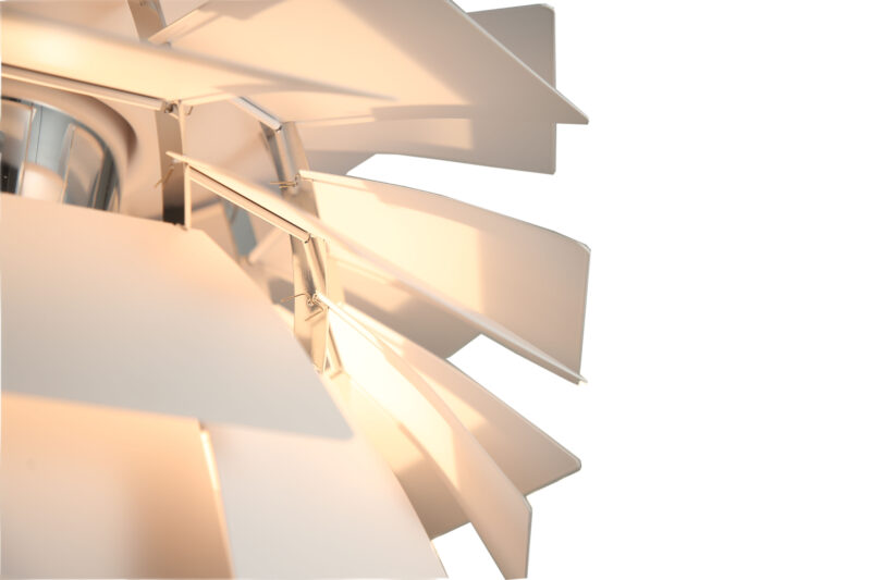 Louis Poulsen White Glass Pendant Lamp