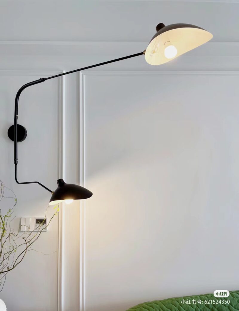 Elegant Copper Carbon Steel Wall lamp
