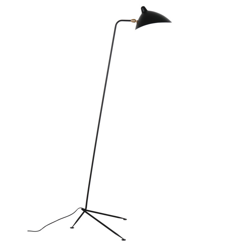 Serge Mouille One Arm Floor Lamp