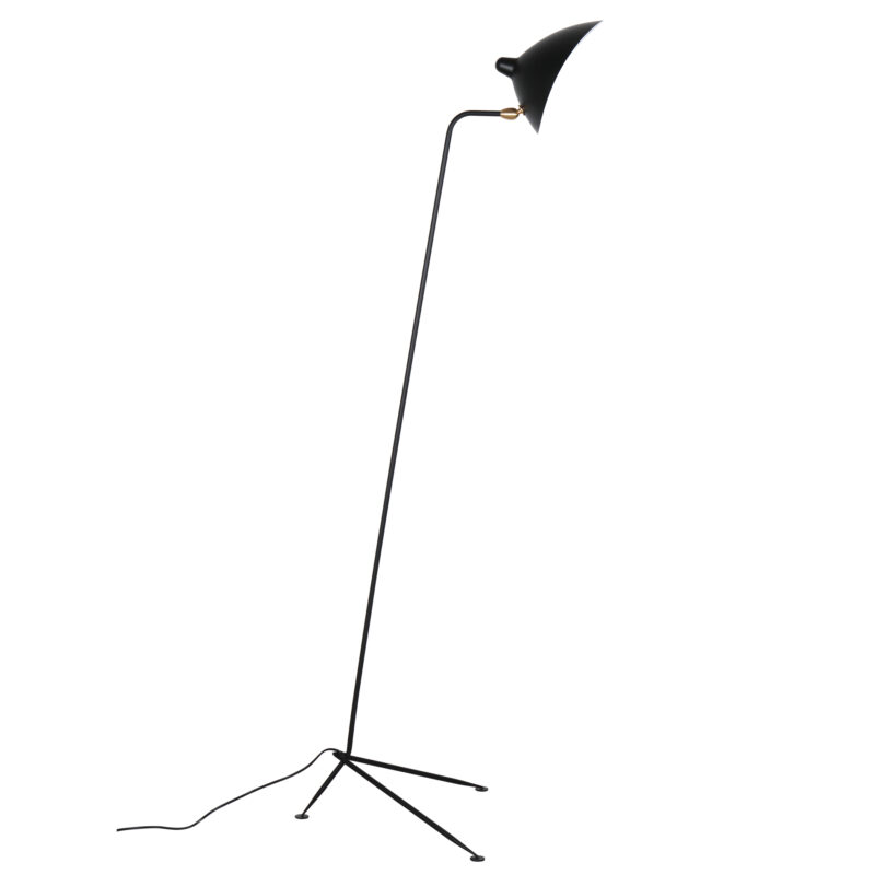 Serge Mouille One Arm Floor Lamp