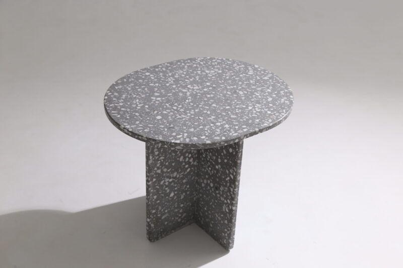 Minimalism Terrazzo Chap Tea Table