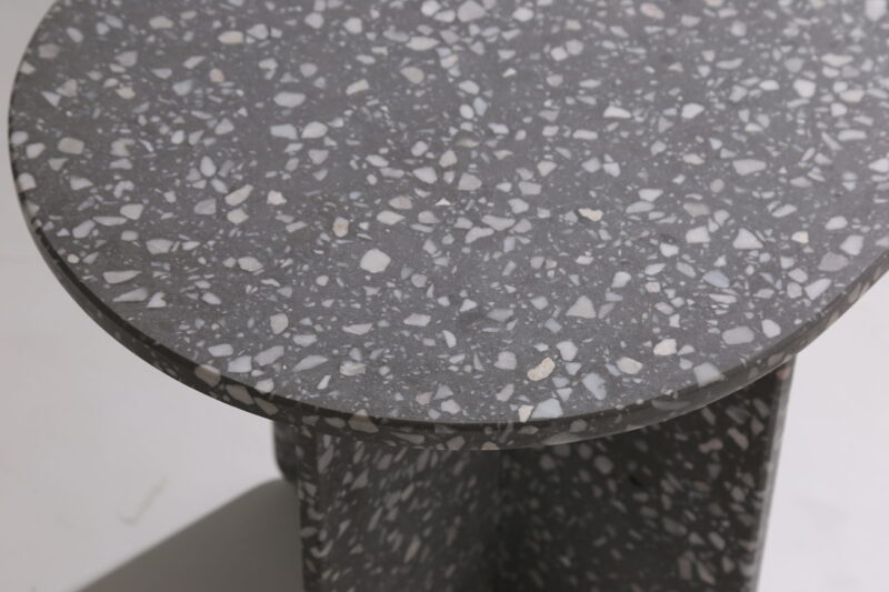 Minimalism Terrazzo Chap Tea Table