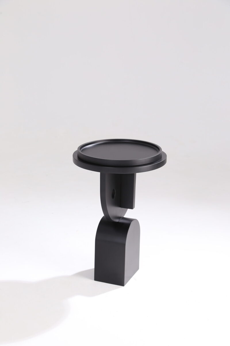 Creative Face Wood Side Table