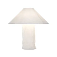 Lampampe DuPont Paper Iron Table Lamp White