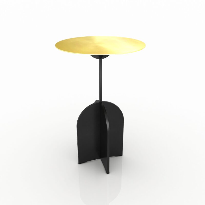 Retro Style Iron Side Table