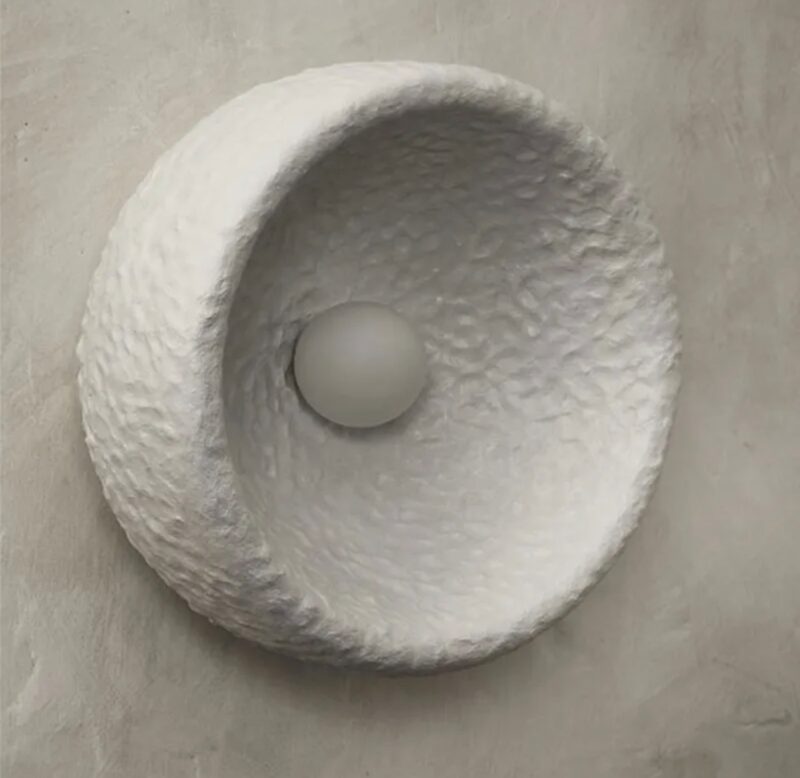 Modern Fiberglass Wall Lamp Small Medium Large