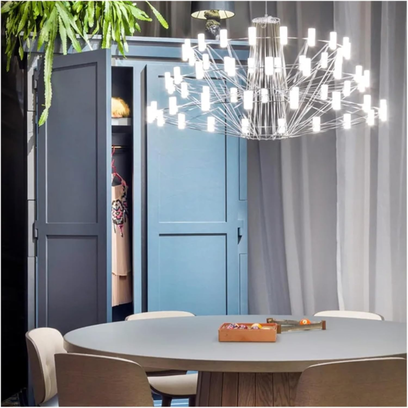 High-end Decor Luxury Lights Stainless Steel Pagoda Pendant Lamp
