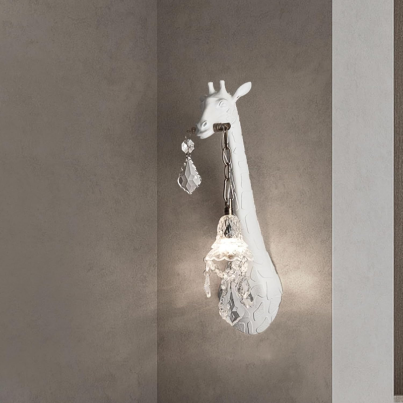 Aesthetic Art Light Wall Sconces Giraffe Wall Lamp