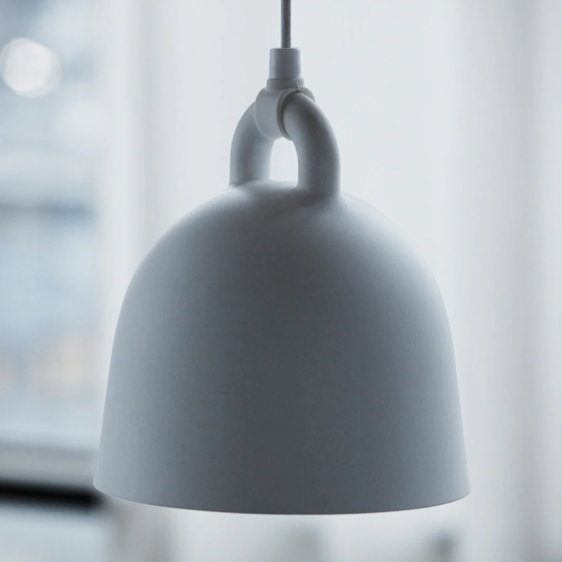 Resin Minimalist Decorative Art Hanging Bell Pendant Lamp
