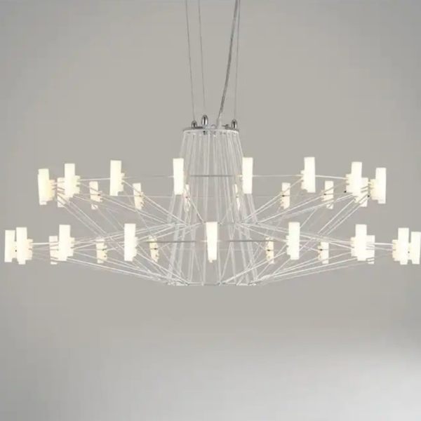Luxury High-end Decor Stainless Steel Pagoda Pendant Lamp