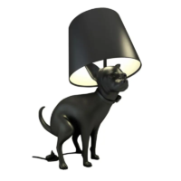 Modern Creative Poop Dog Sculpture Table Lamp