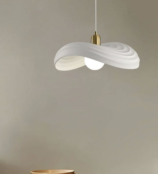 Nordic Unique Resin Pendant Lamp H230