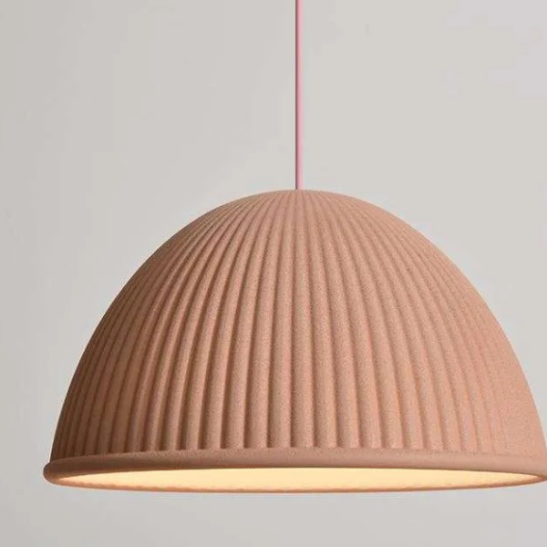 Modern Decorative Fiberglass Pumpkin Pendant Lamp