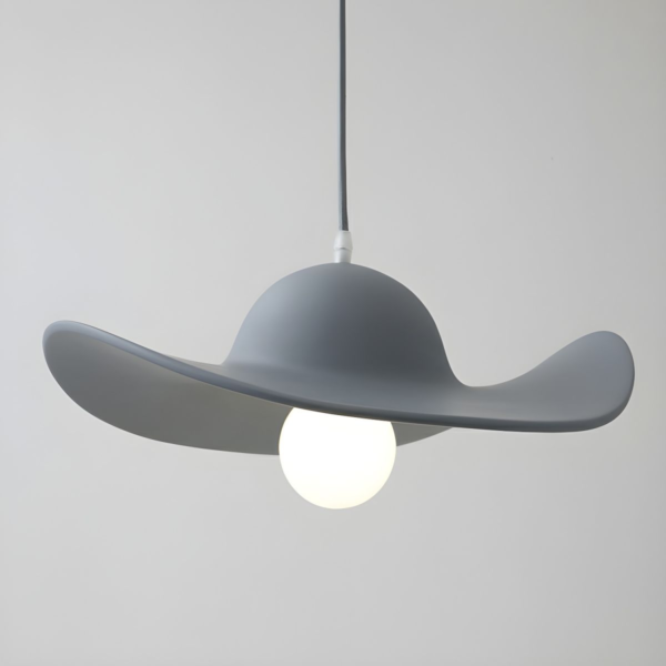 Creative Minimalist Fiberglass Hat Pendant Lamp