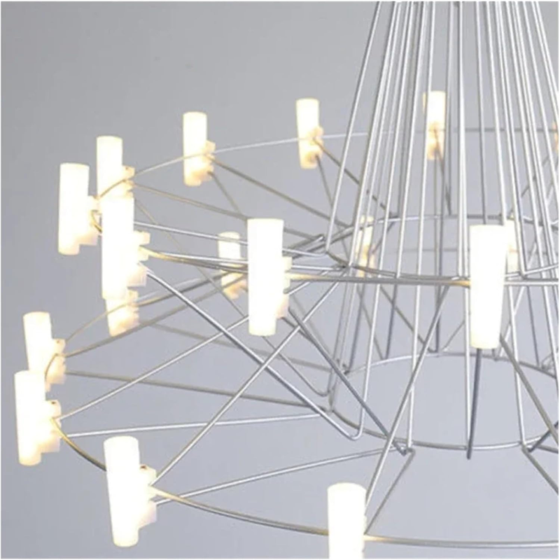Luxury High-end Decor Stainless Steel Pagoda Pendant Lamp