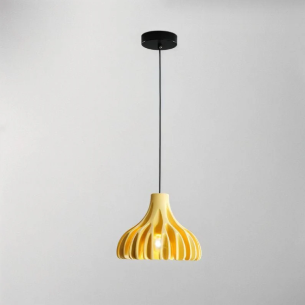 Dopamine Colored Creative Coral Resin Pendant Lamp