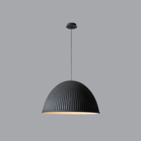 Modern Decorative Fiberglass Pumpkin Pendant Lamp
