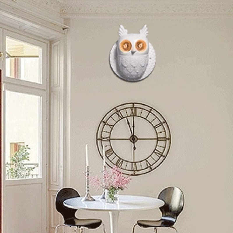 Creative LED Wall Sconce Resin Owl Wall Lamp Room Decor
