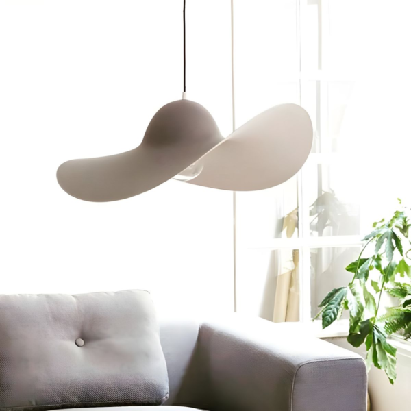 Creative Minimalist Fiberglass Hat Pendant Lamp