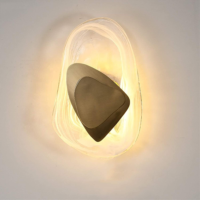 Luxury Hardware Crystal Stone Wall Lamp