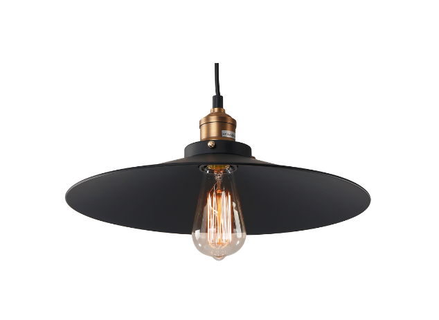 Elegant Restoration Hardware Φ:36cm Droplight Matt black Aluminum Carbon Steel Pendant Lamp