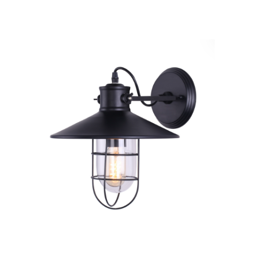Harbor Sconce Original E27 Black Wall Lamp Decorate