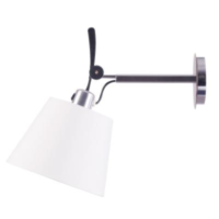 Modern Tolomeo Parete Diffusore White Shade Wall Lamp Michele de lucchi