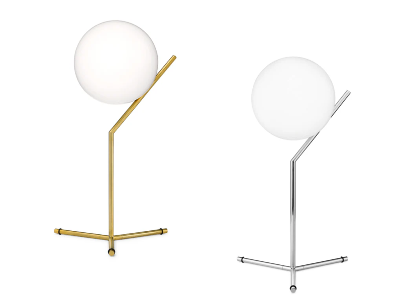 Nordic Simple Flos E27 Gold / Silve Glass Carbon Steel Table Lamp