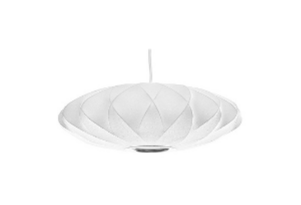 Modern Bubble Lamp LED Crisscross Saucer Cocoon Resin LED White Pendant Lamp E27
