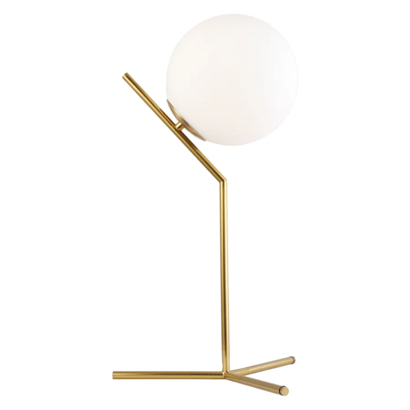 Nordic Simple Flos E27 Gold / Silve Glass Carbon Steel Table Lamp