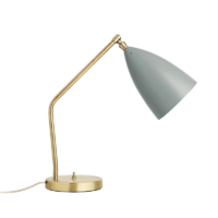 Modern Macaron color E27 Copper Carbon Steel Reading Table Lamp