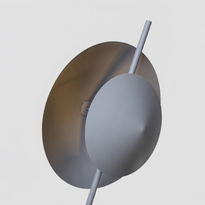 Retro Carbon steel Aluminum LED E27 Oxydized Aluminum Floor Lamp