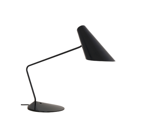 I.Cono Desk Light With Angled Stem Aluminum Carbon steel Table Lamp