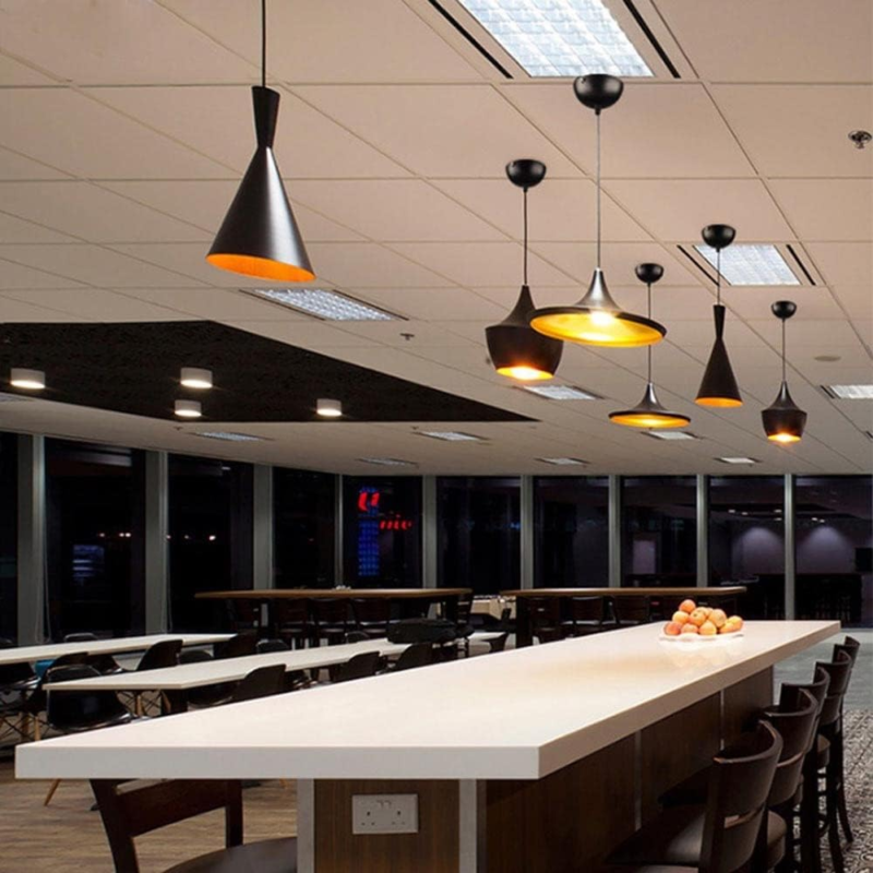 Minimalist Industrial Chandelier E27 Aluminum Carbon steel Pendant Lamp