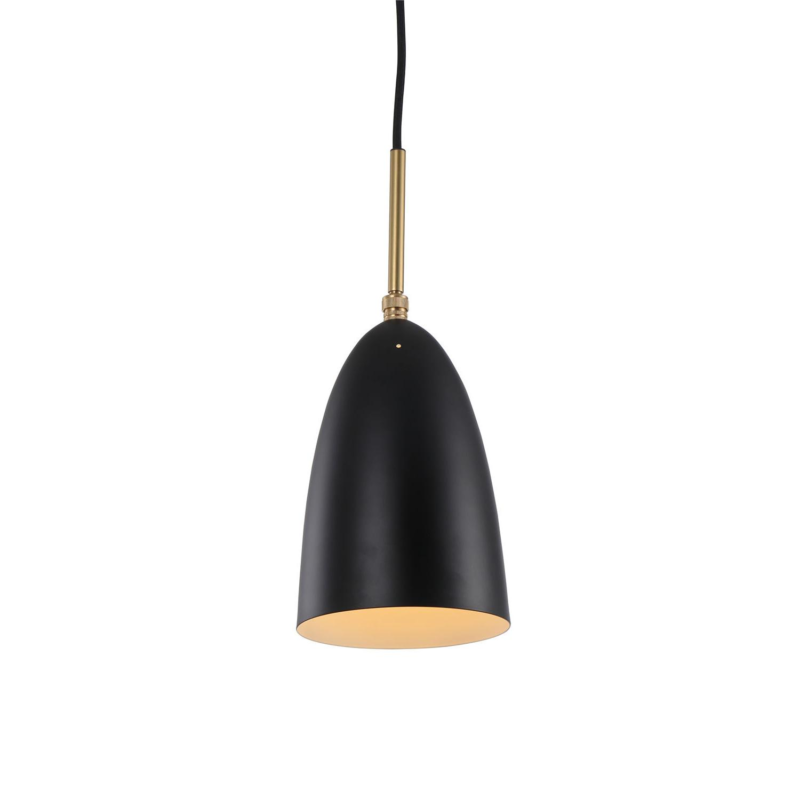 Greta M. Grossman Copper Carbon Steel Black Pendant lamp E27
