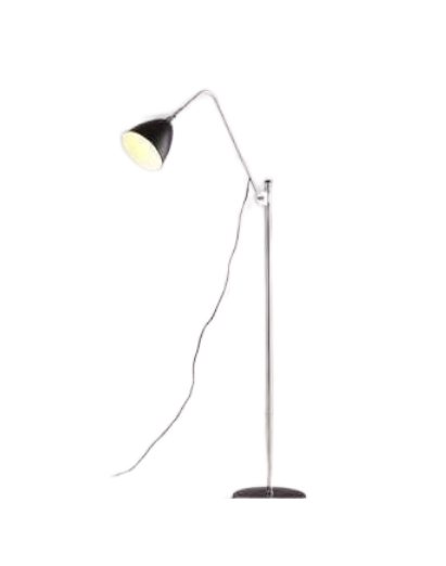 Classic Aluminum Carbon Steel Bestlite BL3 Floor Lamp Black E14